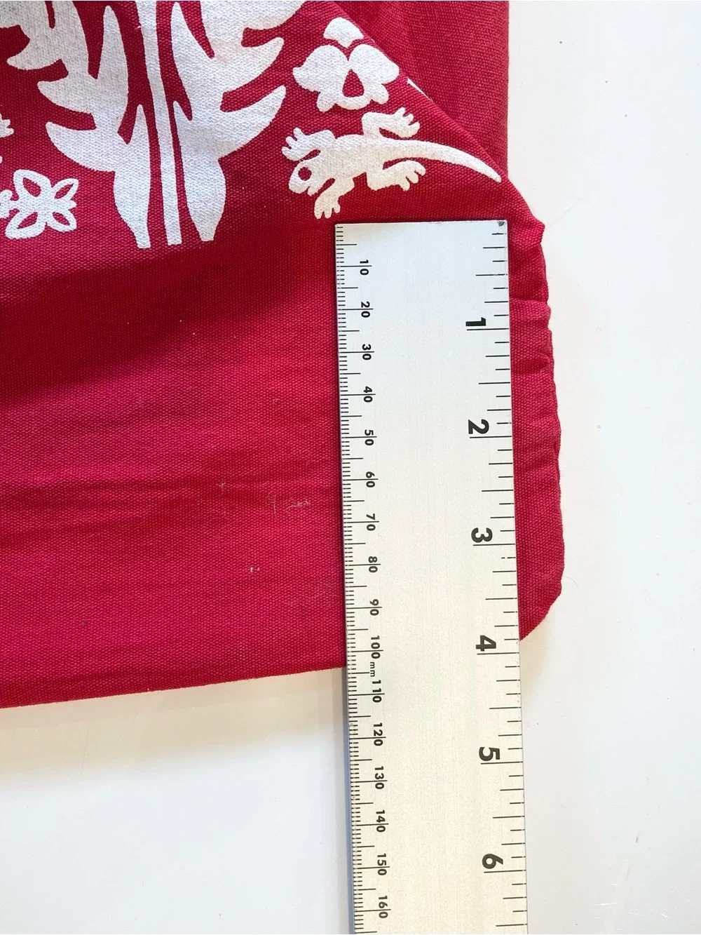Nwot HOTEL XCARET MEXICO Tote Bag Red-White Animal Graphic